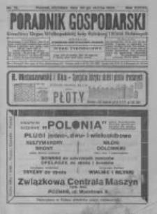 Poradnik Gospodarski. Pismo Tygodniowe. 1926.03.28 R.37 nr13
