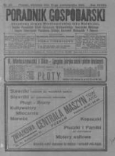 Poradnik Gospodarski. Pismo Tygodniowe. 1926.10.31 R.37 nr44