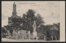 Pozdrowienie z Miłosławia: Kości&oacute;ł katolicki: Mogiła poległych z roku 1848