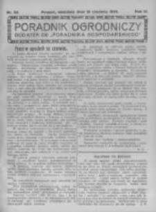 Poradnik Ogrodniczy. 1922.06.18 R.3 nr25