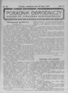 Poradnik Ogrodniczy. 1922.07.30 R.3 nr31