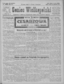 Goniec Wielkopolski: najtańsze pismo codzienne dla wszystkich stanów 1925.10.20 R.48 Nr243