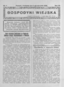 Gospodyni Wiejska. 1926.01.03 R.11 nr1