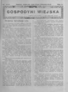 Gospodyni Wiejska. 1926.11.21 R.11 nr46-47