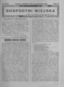 Gospodyni Wiejska. 1926.12.19 R.11 nr50-51