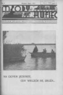 Młody Hufiec: ok&oacute;lnik Związku Młodzieży Polskiej w Poznaniu 1931 lipiec R.5 Nr7