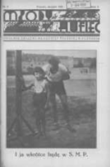 Młody Hufiec: ok&oacute;lnik Związku Młodzieży Polskiej w Poznaniu 1931 sierpień R.5 Nr8