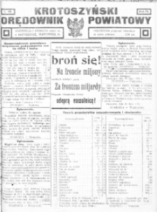 Krotoszyński Orędownik Powiatowy 1920 R.72 Nr66
