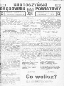 Krotoszyński Orędownik Powiatowy 1920 R.72 Nr67