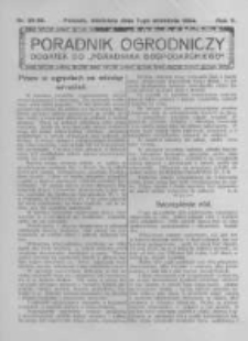 Poradnik Ogrodniczy. 1924.09.07 R.5 nr35-36