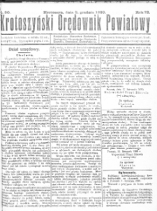 Krotoszyński Orędownik Powiatowy 1920.12.03 R.72 Nr90