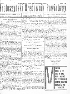 Krotoszyński Orędownik Powiatowy 1920.12.24 R.72 Nr93