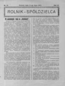 Rolnik Spółdzielca. 1927.07.24 R.4 nr15