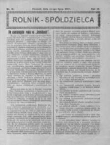 Rolnik Sp&oacute;łdzielca. 1927.07.24 R.4 nr15