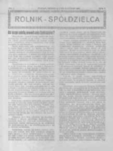 Rolnik Sp&oacute;łdzielca. 1928.02.05 R.5 nr3