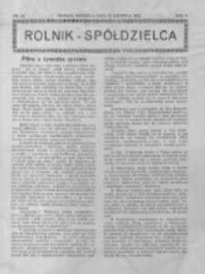 Rolnik Spółdzielca. 1928.06.24 R.5 nr13