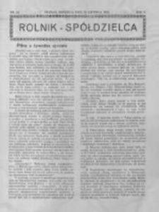 Rolnik Sp&oacute;łdzielca. 1928.06.24 R.5 nr13