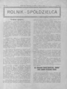Rolnik Sp&oacute;łdzielca. 1928.07.08 R.5 nr14