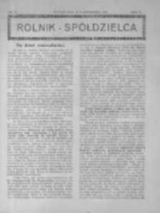 Rolnik Sp&oacute;łdzielca. 1928.10.28 R.5 nr22