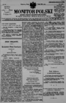 Monitor Polski. Dziennik Urzędowy Rzeczypospolitej Polskiej. 1930.05.07 R.13 nr105
