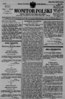 Monitor Polski. Dziennik Urzędowy Rzeczypospolitej Polskiej. 1930.05.19 R.13 nr115