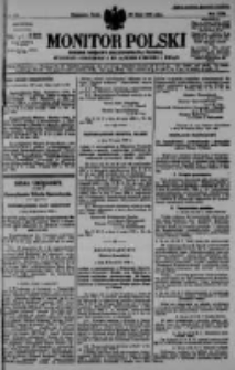 Monitor Polski. Dziennik Urzędowy Rzeczypospolitej Polskiej. 1930.05.28 R.13 nr123