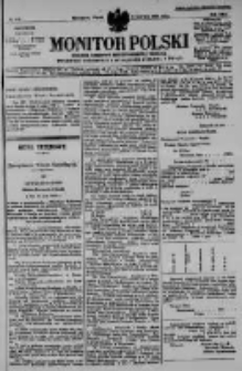 Monitor Polski. Dziennik Urzędowy Rzeczypospolitej Polskiej. 1930.06.06 R.13 nr130