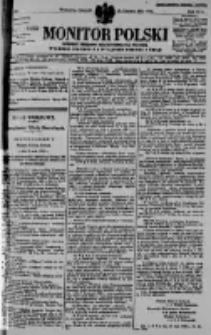 Monitor Polski. Dziennik Urzędowy Rzeczypospolitej Polskiej. 1930.06.26 R.13 nr145