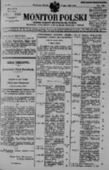Monitor Polski. Dziennik Urzędowy Rzeczypospolitej Polskiej. 1930.07.08 R.13 nr155