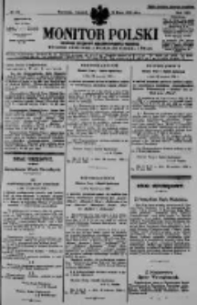 Monitor Polski. Dziennik Urzędowy Rzeczypospolitej Polskiej. 1930.07.10 R.13 nr157
