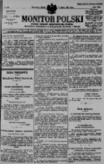 Monitor Polski. Dziennik Urzędowy Rzeczypospolitej Polskiej. 1930.07.11 R.13 nr158