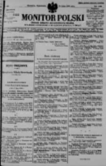 Monitor Polski. Dziennik Urzędowy Rzeczypospolitej Polskiej. 1930.07.14 R.13 nr160