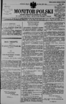 Monitor Polski. Dziennik Urzędowy Rzeczypospolitej Polskiej. 1930.07.15 R.13 nr161