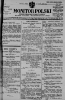 Monitor Polski. Dziennik Urzędowy Rzeczypospolitej Polskiej. 1930.08.23 R.13 nr194