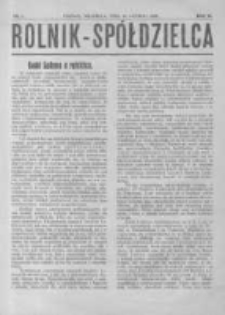 Rolnik Sp&oacute;łdzielca. 1929.02.10 R.6 nr3