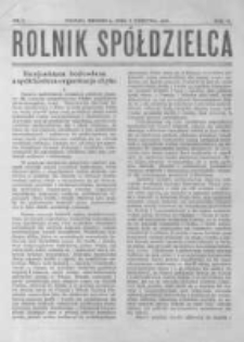 Rolnik Sp&oacute;łdzielca. 1929.04.07 R.6 nr7