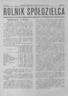 Rolnik Spółdzielca. 1929.06.30 R.6 nr13