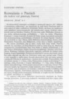 Rozważania o Piastach. (Ze studiów nad genealogią Piastów), cz. 2