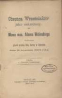Obrońca Wrześniak&oacute;w jako oskarżony: mowa mec. Adama Wolińskiego wygłoszona przed pruską izbą karną w Gnieźnie dnia 18 września 1903 roku