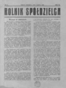 Rolnik Sp&oacute;łdzielca. 1930.03.02 R.7 nr5
