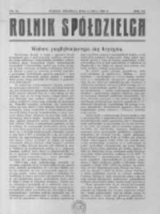 Rolnik Sp&oacute;łdzielca. 1930.07.06 R.7 nr14