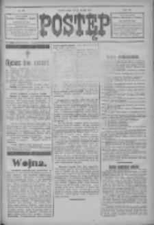 Postęp 1914.08.21 R.25 Nr190