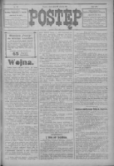Postęp 1914.08.29 R.25 Nr197