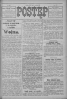 Postęp 1914.09.09 R.25 Nr206