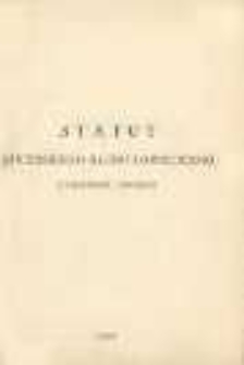 Statut Oficerskiego Klubu Łowieckiego Garnizonu Grodno