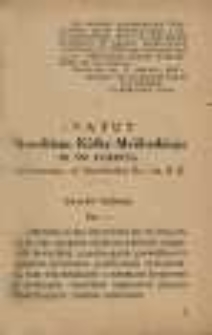 Statut Otwockiego K&oacute;łka Myśliwskiego im. św. Huberta