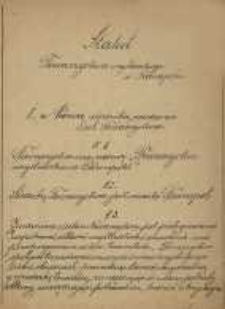 Statut Towarzystwa Myśliwskiego w Tarnopolu