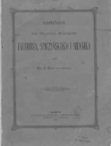 Por&oacute;wnanie tak zwanych zielnik&oacute;w Falimirza, Spiczyńskiego i Siennika