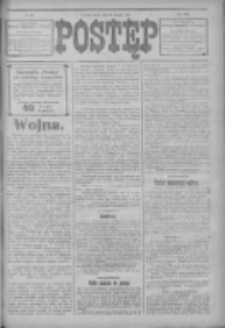 Postęp 1914.08.28 R.25 Nr196