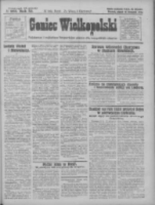 Goniec Wielkopolski: najtańsze pismo codzienne dla wszystkich stanów 1928.11.16 R.51 Nr265